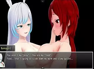 vorealia the big bunny girl willingly gets digested in naughty 3d hentai anime