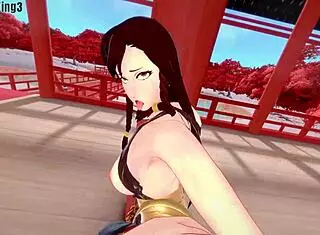Chun-Li Gets Fucked Hard In Doggy Style POV During Street Fighter Battle, Flexible And Bent Over