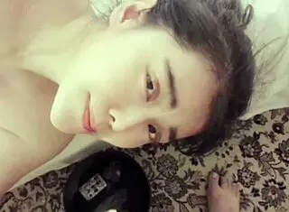 anal enema leads to squirting in three-way