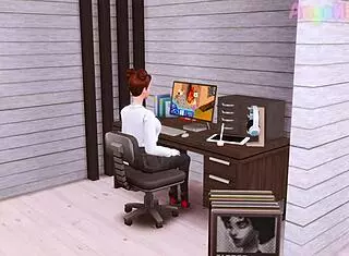 futanari boss tests secretary’s deep throat with massive dick in wild anime hentai.