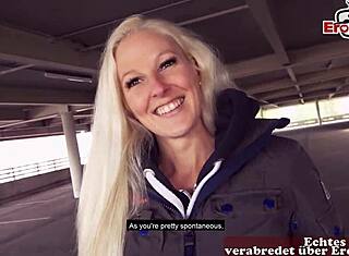 Nemška najstnica 18+ pojebana v parkirni hiši 😏