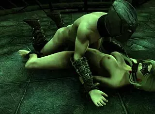 Blonde Vampire Bound And Assfucked In Skyrim Bondage