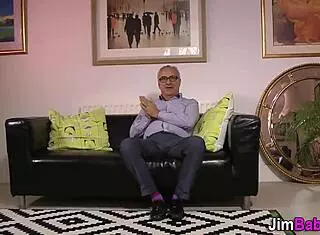 I spray jizz on euros young tits while old stockings tease big cock