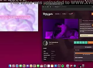 Temresa Gwiazdunia Dances Seductively In Crossdressing Outfit On Sex Cam
