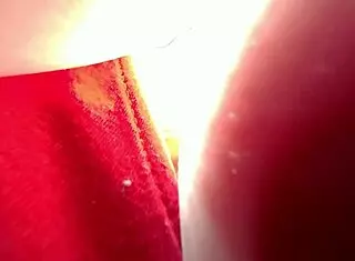 Tiny Man Hides in Giantess Tits