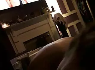 hot babe sucking cock in intense blowjob session