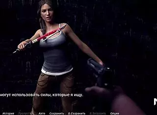 dinner footjob lesson in 3d game?