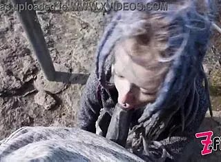 Caught In Wild Public Sex On Ruins!