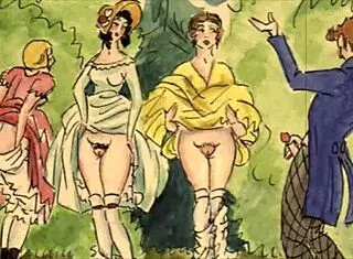 exploring vintage erotic drawings from retro anime hentai cartoons