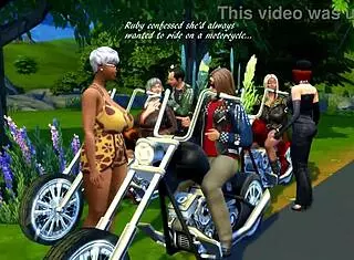 Sims 4 Ruby & Doris Meet The Roadfuckers