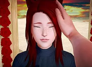 Teen 18+ With Big Tits Plays Erotic Game!