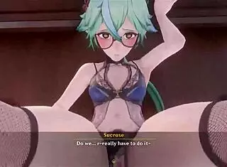 i can’t believe how hot this pinksama night in mondstadt ep gets!