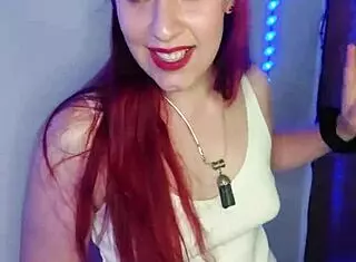 I Got Sex Toys at Work, Redhead Dildo POV Blowjob Lesbian Fingering Roleplay