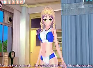 Koikatsu schoolgirl visits the infirmary!