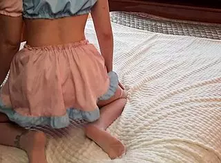 anime girl seduces roommate with wild moves, can't resist!! 😍