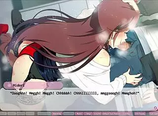 ero voice part eleven explores anime characters in a game setting with subtle interactions