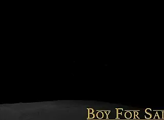 Sexy Twink Bound In Bondage Fetches High Auction Bids