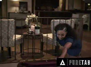 ebony babe cali caliente exposes cheating husband in taboo reality scene