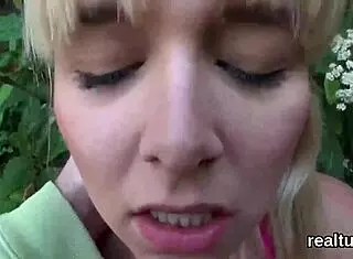 Why is that beautiful Czech teen teased in the mall and banged in POV?