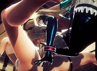 yaoi femboy mizu gives blowjob and bareback in chair