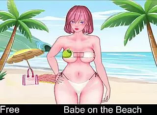 Babe On The Beach Gets Fucked Hard In Erotic Anime Style