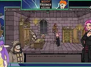 Witch trainer silver part 3 continues the adventure.