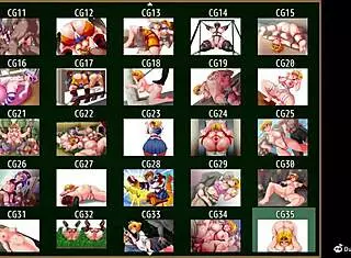 Ouka in bondage game with big tits cum in mouth scenes