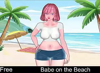 Babe On The Beach Gets Fucked Hard In Erotic Anime Style