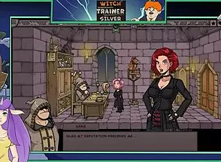 Witch trainer silver part 3 continues the adventure.