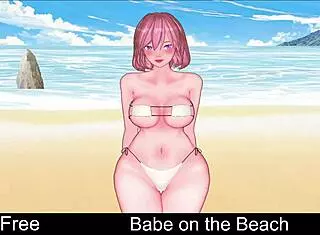 Babe On The Beach Gets Fucked Hard In Erotic Anime Style