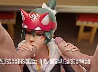 exclusive overwatch porn compilation with big tits and ass