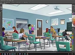 Darkcookie's Emotional Summertime Saga Erotic Game Session on Picarto