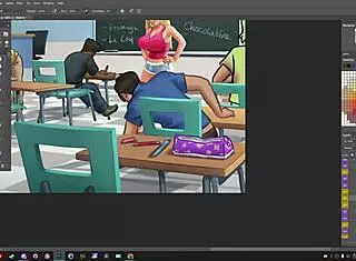 Darkcookie's Emotional Summertime Saga Erotic Game Session on Picarto