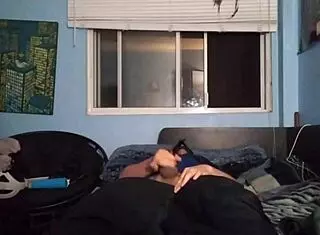 I masturbate with my chastity cage