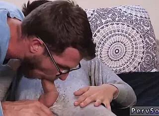 Teen twink experiences his first time in gay porn upon waking up