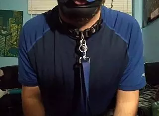 I masturbate with my chastity cage