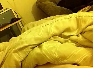 Wanking Monster Cock In Bedroom To Cumshot