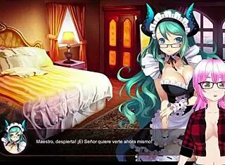 Lin La Dragona De Hielo Faces Monster In Mirror Hentai Scene