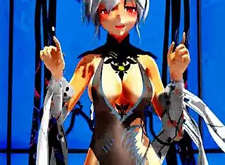 i'm a beautiful half-naked whore with naked pussy dancing and singing, oh god.