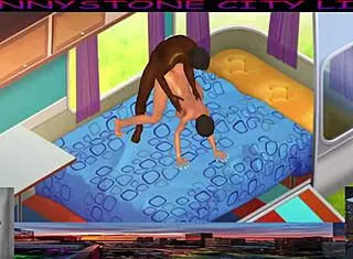 Jonnystone Meets Latina Model In 3D Cartoon