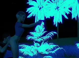 Projekt Passion Hot Busty Blonde Gets Ass Eating Rimjob by Lover at Romantic Oasis Gaming