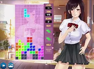 Gamer girls in hentai anime