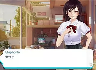 Gamer girls in hentai anime