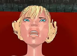 Training day with Shiro and Hotene in 3D anime