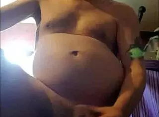 A shy bisexual amateur guy in homemade video releasing big one.