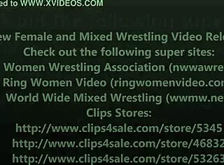 Intense Female Wrestling With Face Sitting And Ball Kicking