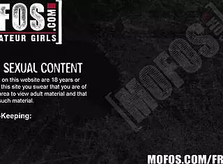 mofos european latina gives footjob on sex tape