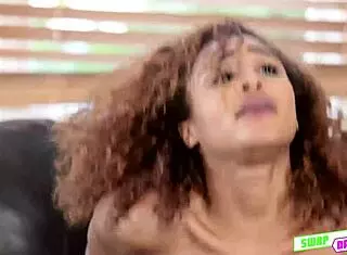 Sweet lovely petite brunette babe yhivi craves hard cock for intense fucking and blowjob