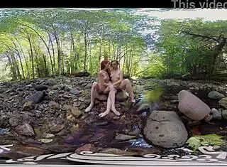 yanks amateurs ana molly and belle having lesbian fun outdoors