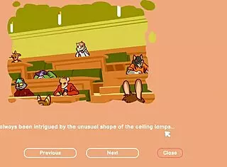 Furry Hentai Fucks Ceiling Lamp Anal Plug